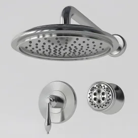 Devonshire handle rite temp shower faucet
